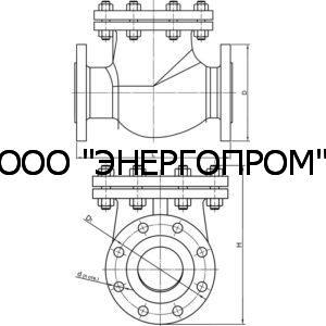 Клапан 19с53нж ДУ50-200